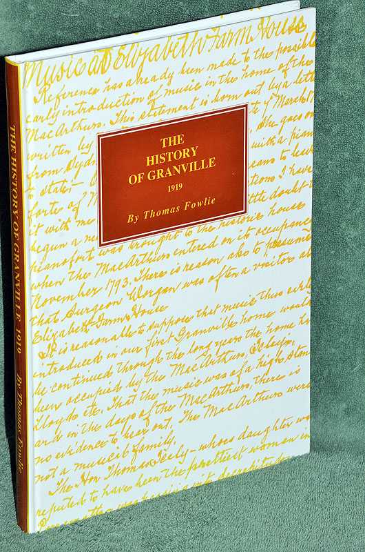 The History of Granville 1919