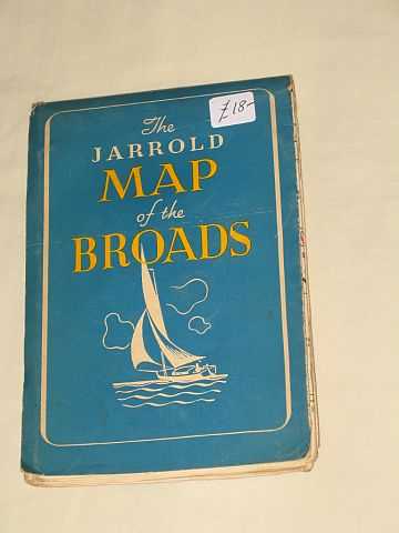 Hands, Freda (drawn by) - The Jarrold Map of the Broads: What to Do on the Norfolk Broads