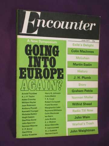 Lasky, M. J. & Enright, D. J. (editors) - Encounter June 1971 (Vol. 36, No. 6)