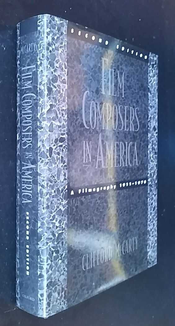 Clifford McCarty - Film Composers in America: A Filmography, 1911-1970