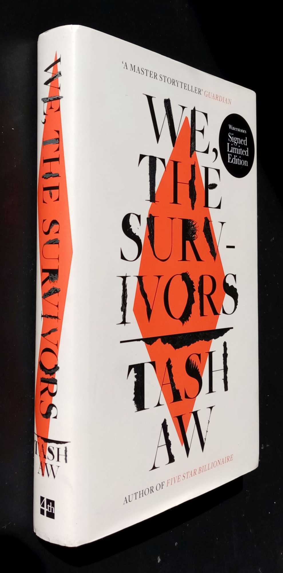 Tash Aw - We, The Survivors    SIGNED