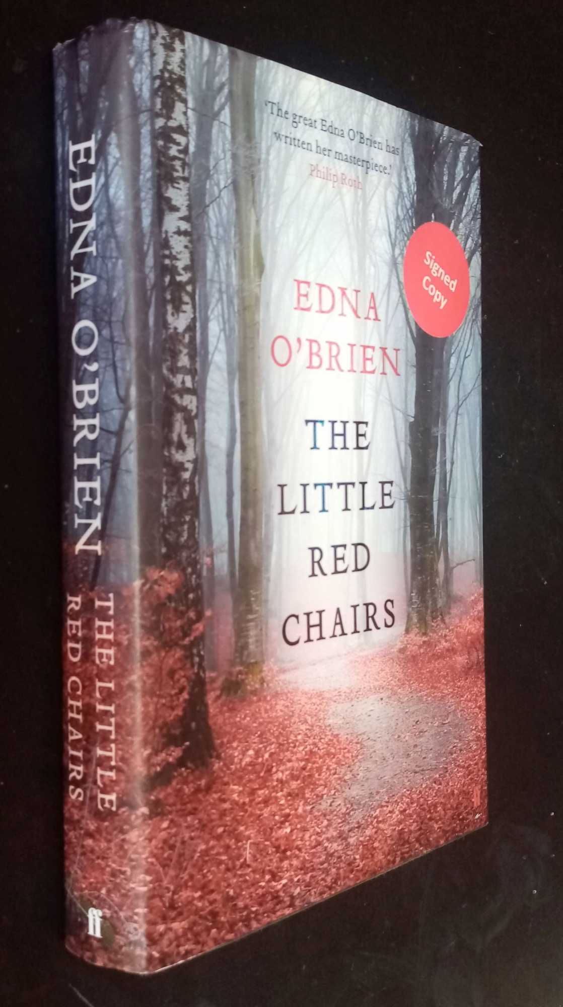 Edna O'Brien - The Little Red Chairs   SIGNED