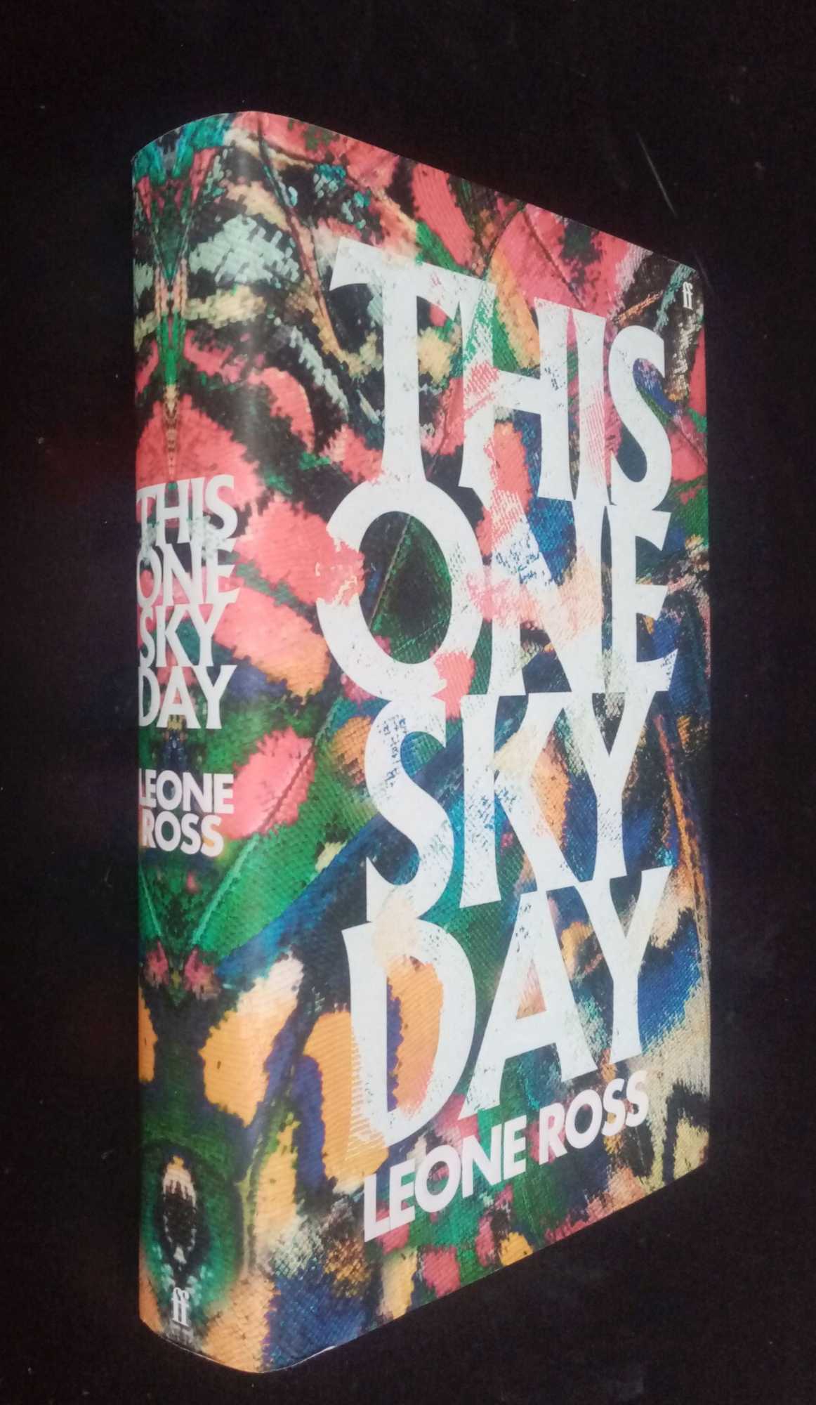 Leone ross - This One Sky Day First Edition. [Colour sprayed fore edges]