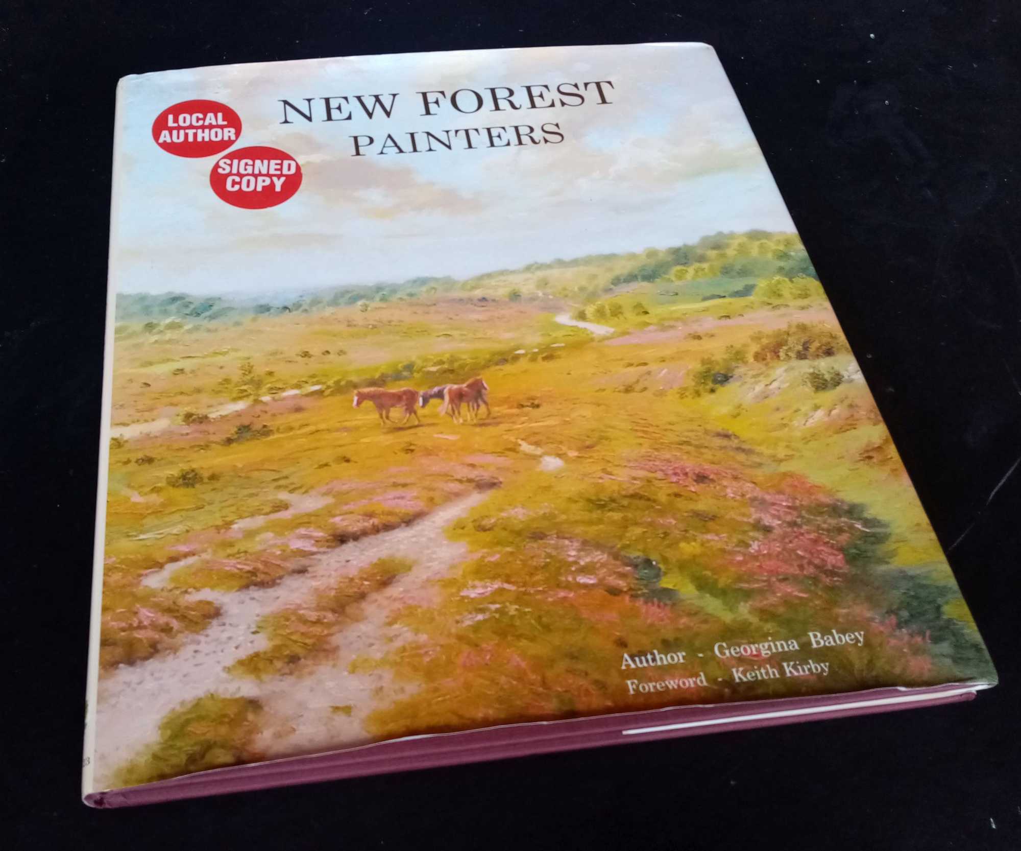 Georgina Babey - New Forest Painters   SIGNED by Author and Artists