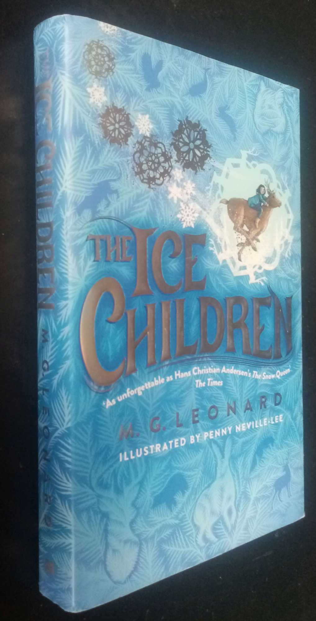 M.G. Leonard - The Ice Children   SIGNED