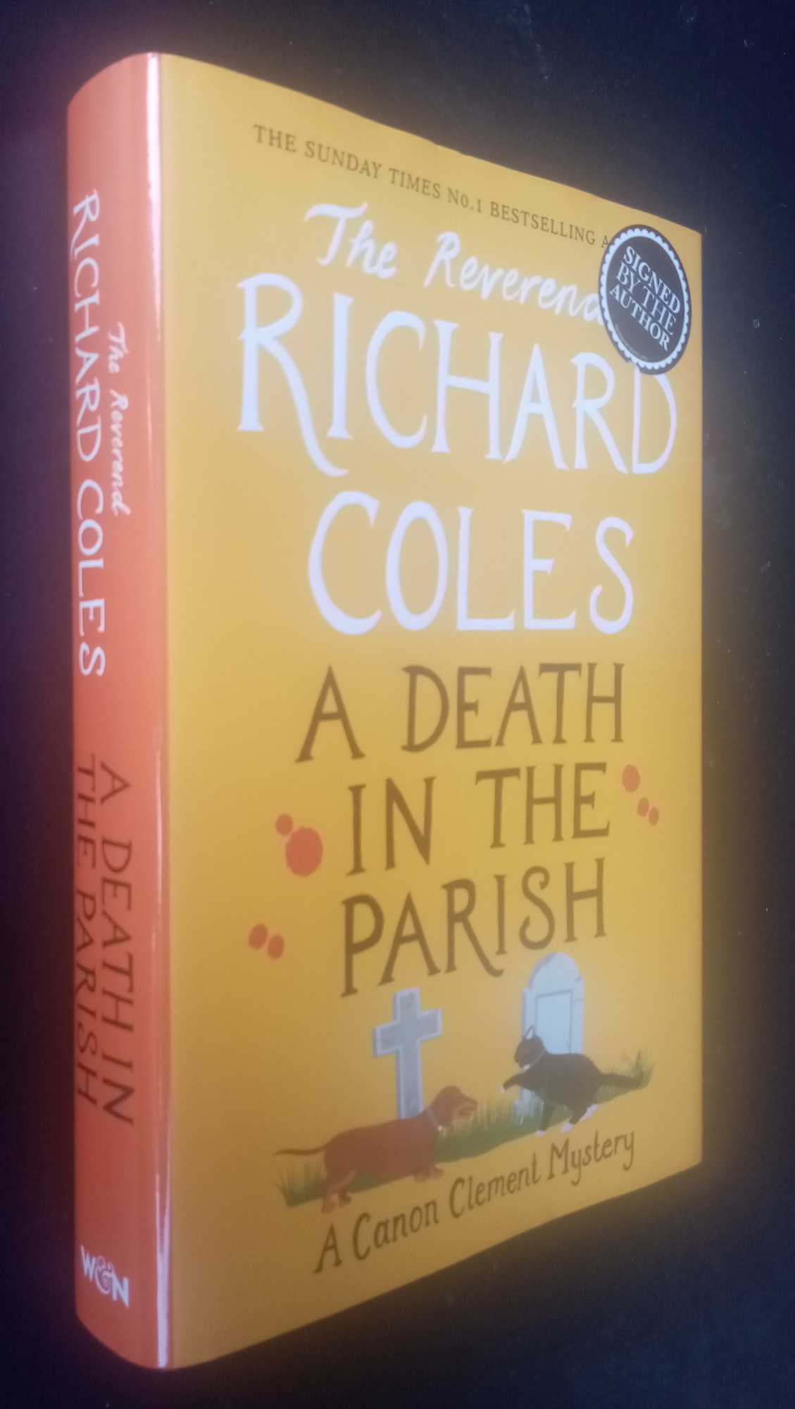 Richard Coles - A Death in the Parish    SIGNED