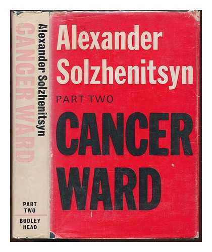 cancer ward by alexander solzhenitsyn