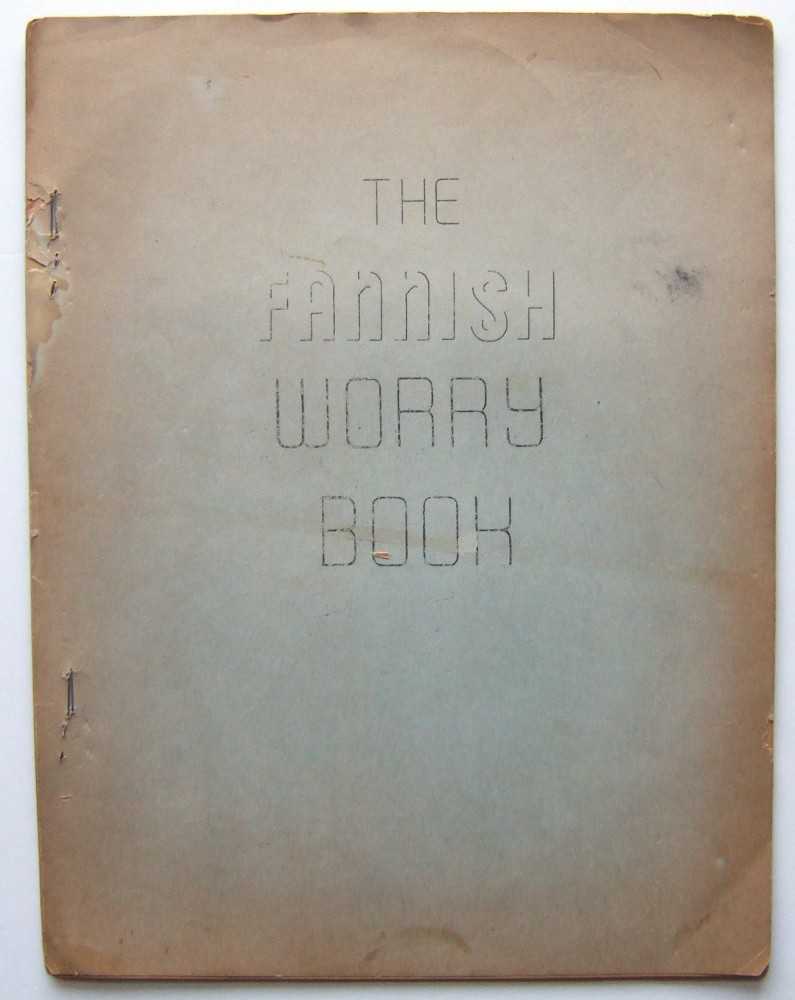 Image for The Fannish Worry Book (Mimeo 'zine, February, 1969)