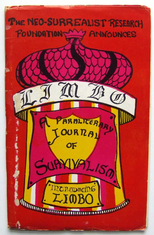 Image for The Neo-Surrealist Research Foundation Announces LIMBO: A Paraliterary Journal of Survivalism (poetry/literary 'zine, October 1963)