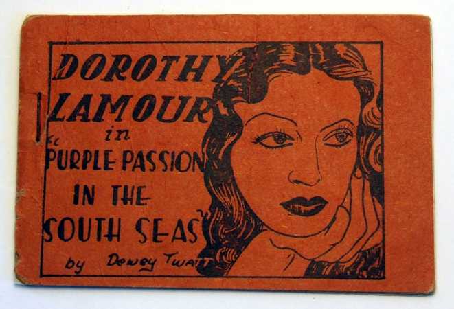 Image for Dorothy Lamour in "Purple Passion in the South Seas" by Dewey Twatt (Tijuana Bible, 8-Pager)