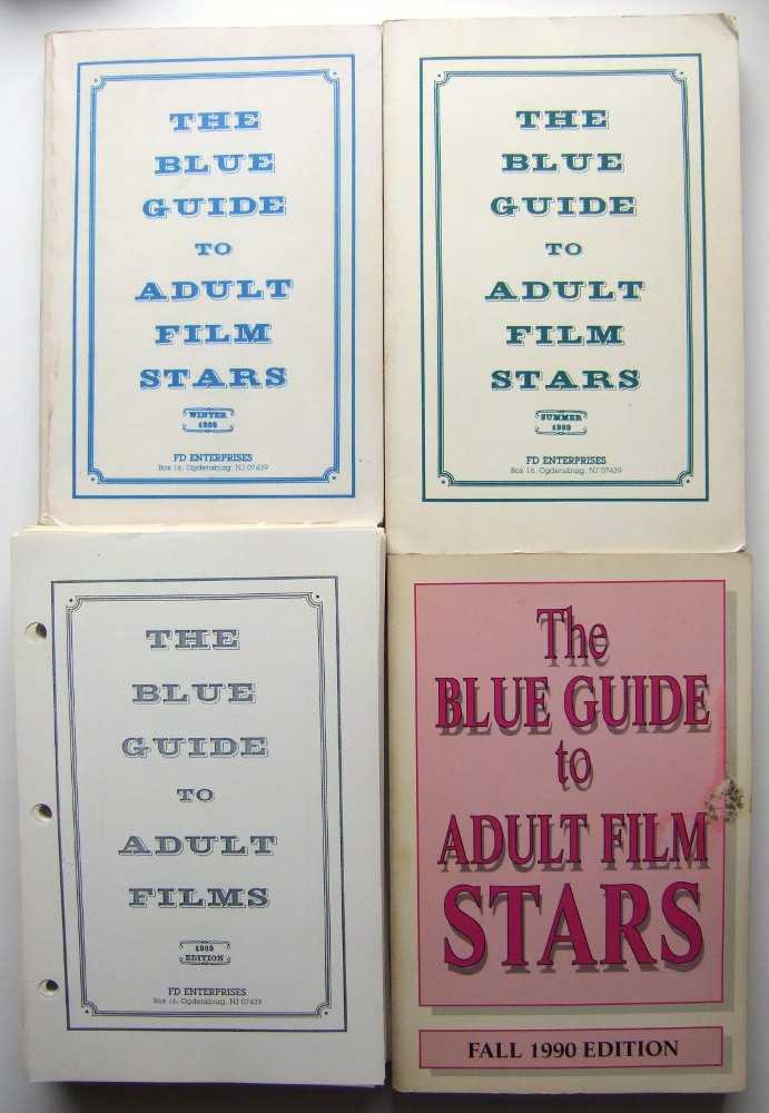 Image for The Blue Guide to Adult Film Stars (Winter 1989, Summer 1989, Fall 1990); The Blue Guide to Adult Films