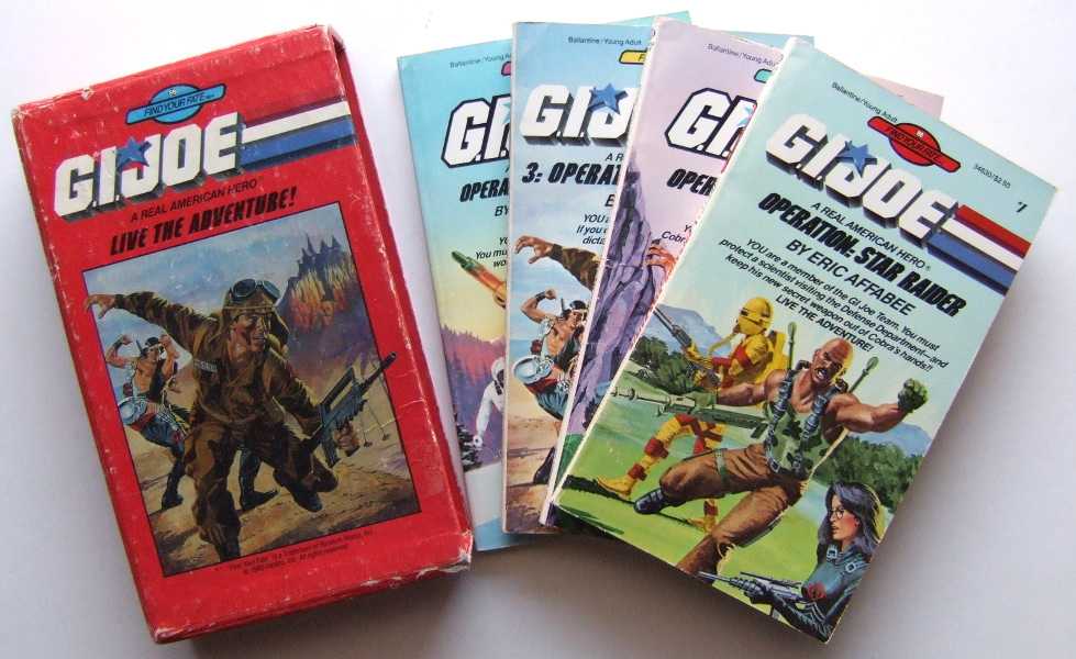 Image for G.I. Joe - Find Your Fate (Box Set) #1 Operation: Star Raider, #2 Operation: Dragon Fire, #3 Operation: Terror Trap, #4 Operation: Robot Assassin