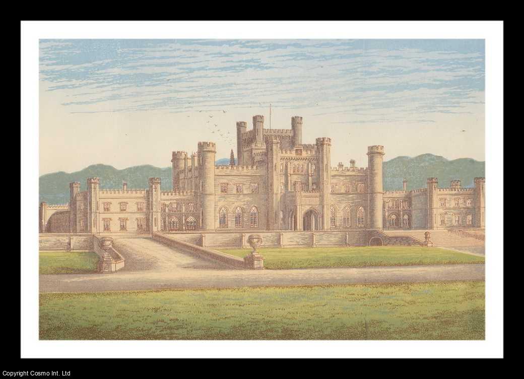 MORRIS, FRANCIS ORPEN - Lowther Castle, near Clifton, Westmorland. The House of the Earls of Lonsdale. Antique Colour Print.