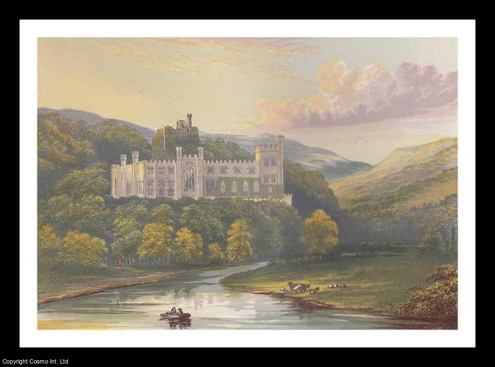 MORRIS, FRANCIS ORPEN - Arundel Castle, near Arundel, Sussex. The House of the Dukes of Norfolk. Antique Colour Print.