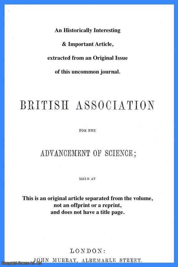 F.J. Bramwell, C.E. - The Influence of Form Strength. An uncommon original article from The British Association for The Advancement of Science report, 1869.