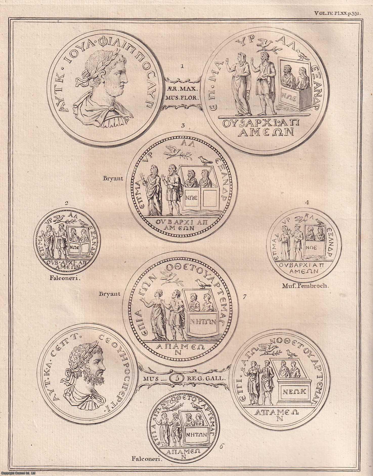 REV. DR. MILLES - Observations on the Apamean Medal. A rare original article from the journal Archaeologia, 1777.