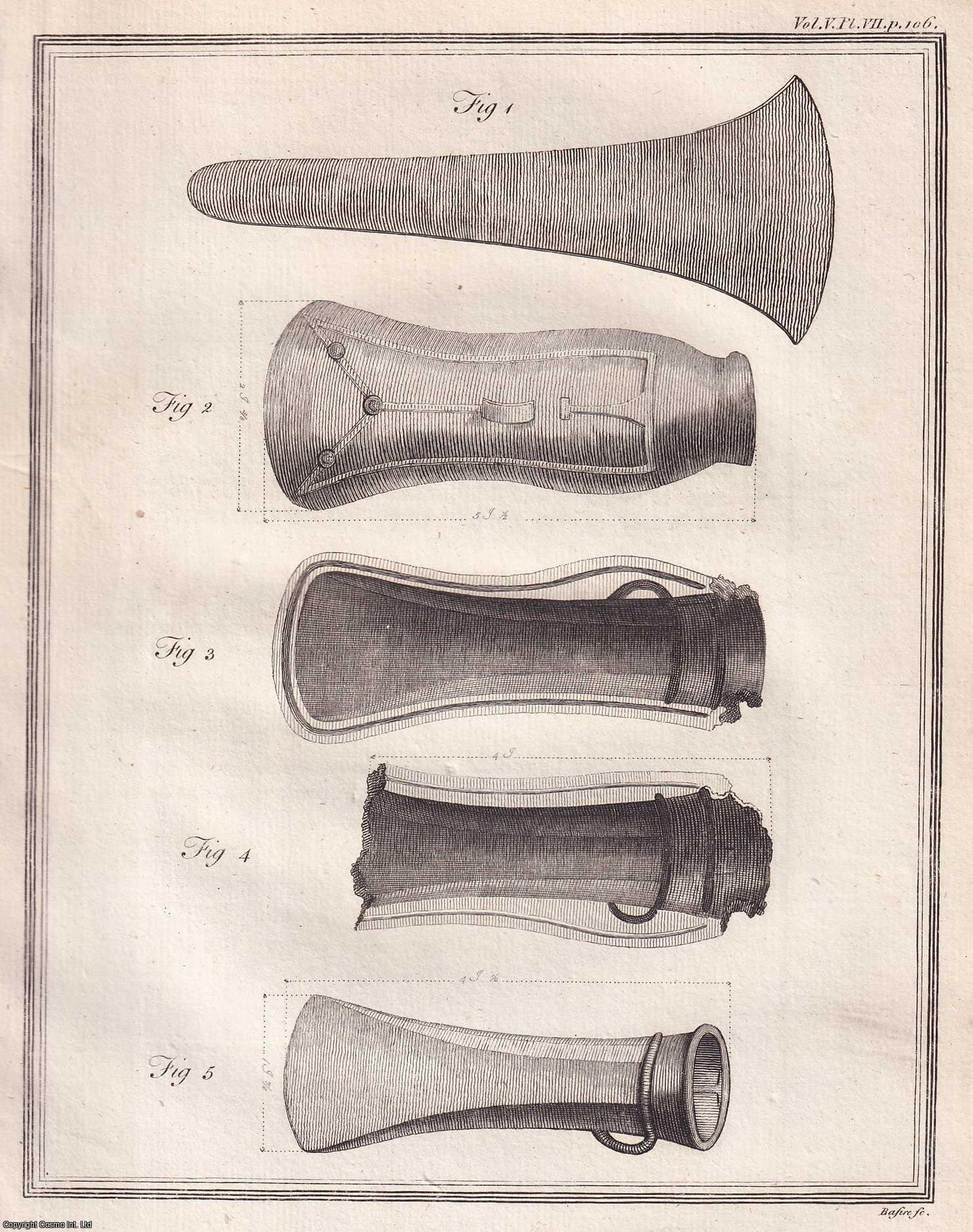 REVEREND MR. LORT - Observations on Celts. A rare original article from the journal Archaeologia, 1779.
