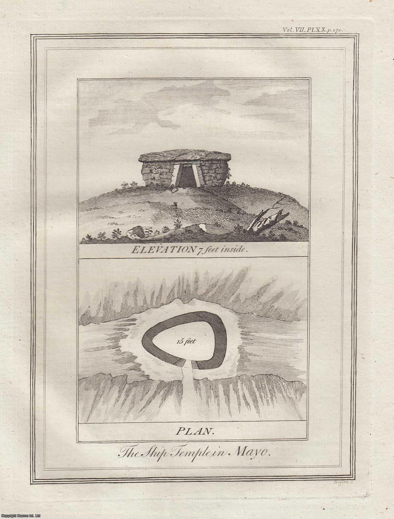 ---. - Mr. Ledwich's Letter on the Ship-Temples in Ireland. A rare original article from the journal Archaeologia, 1785.