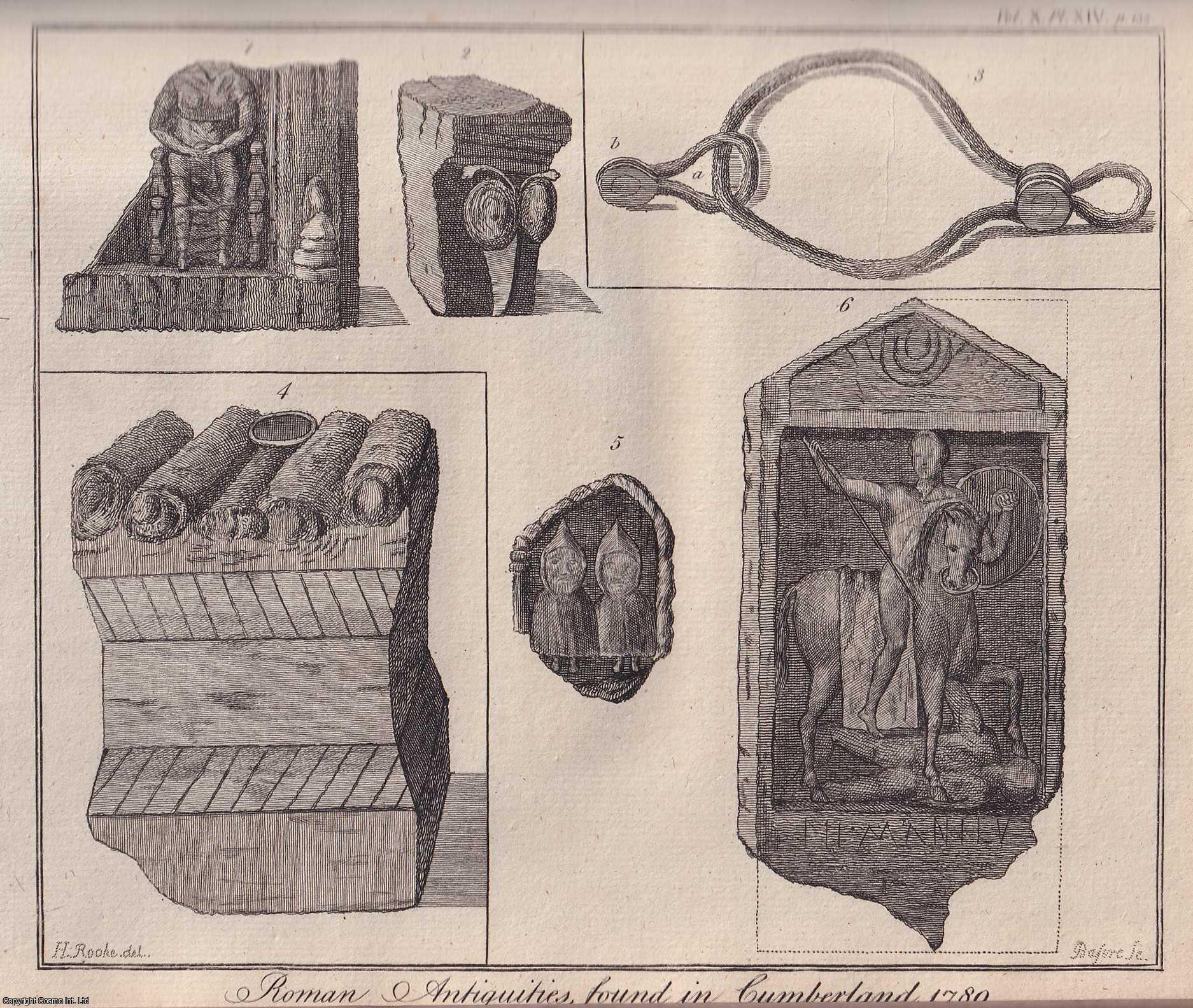 HAYMAN ROOKE, ESQ. - An Account of some Roman Antiquities in Cumberland hither to unnoticed. A rare original article from the journal Archaeologia, 1792.