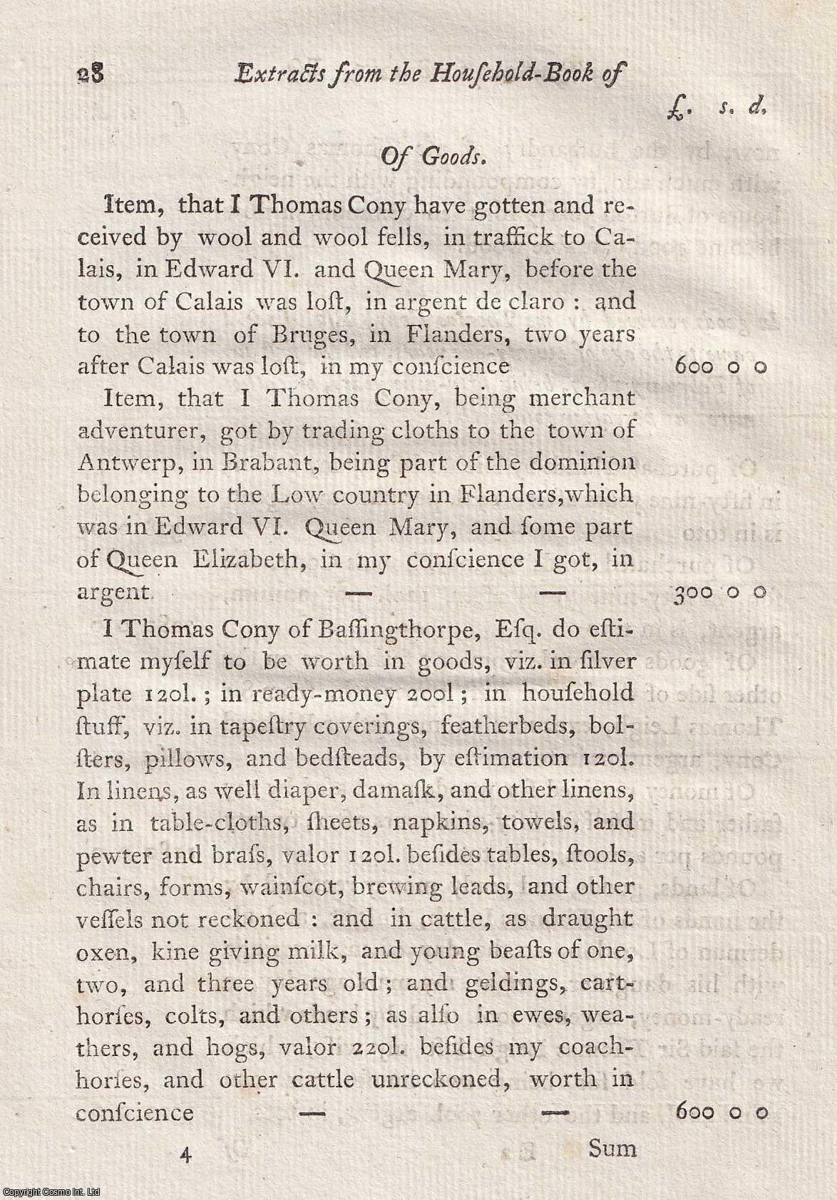 RICHARD GOUGH - On the Analogy between certain ancient Monuments. A rare original article from the journal Archaeologia, 1794.