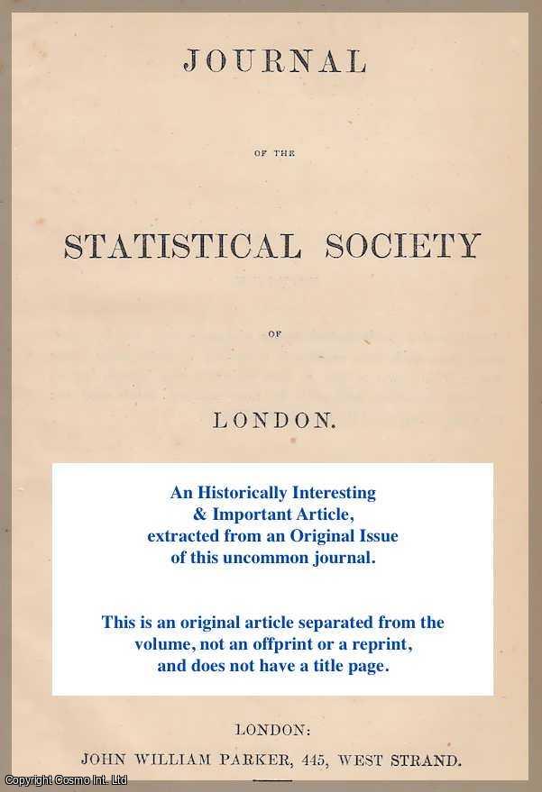 Dun, John. - With what Margin of Uncalled Capital may the Leading Unlimited Banks safely become Limited? A rare original article from the Journal of the Royal Statistical Society of London, 1879.