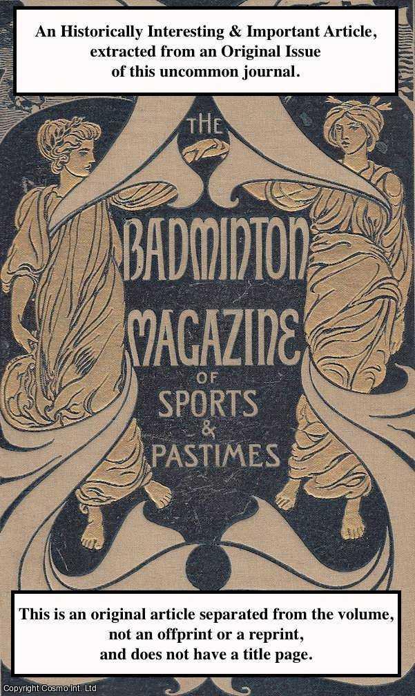 Hedley Peek. - Sporting Prints. [Stag hunting, boar hunting]. An uncommon original article from the Badminton Magazine, 1896.