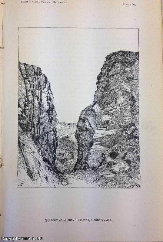 MERRILL, GEORGE P. - The Collection of Building and Ornamental Stones in the U.S. National Museum. A Hand Book and Catalogue. An original article from the Report of the Smithsonian Institution, 1889.