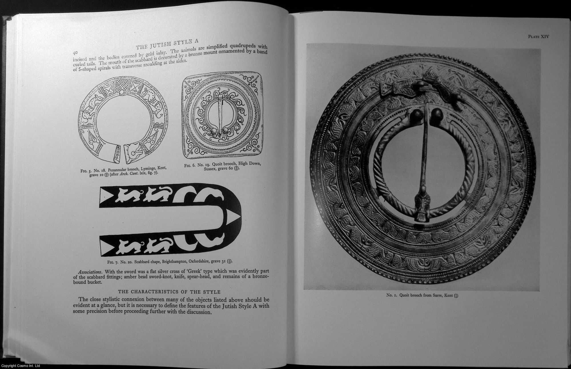 CHADWICK HAWES, SONIA. - The Futish Style A. A Study of Germanic Animal Art in Southern England in the Fifth Century A.D. An original article from the Archaeologia journal, 1961.