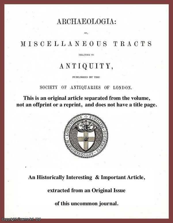 Francis Grew. - The Pre-Flavian Military Belt: the Evidence from Britain. An original article from the Archaeologia journal, 1991.