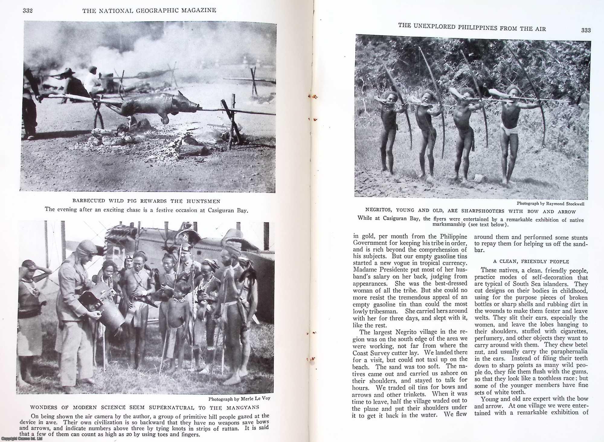 Lieut. George W. Goddard - The Unexplored Philippines from the Air : Map-making over Jungle Lands Never Before Seen by White Men. An original article from the National Geographic Magazine, 1930.