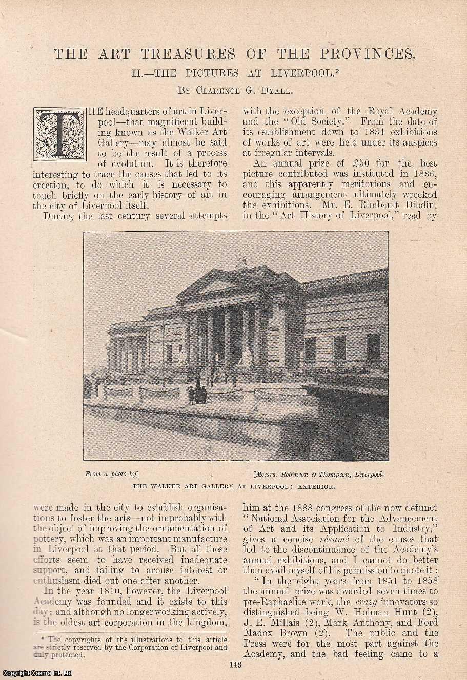 Clarence G. Dyall - The Walker Art Gallery at Liverpool : The Pictures at Liverpool. An original article from the Windsor Magazine, 1895.