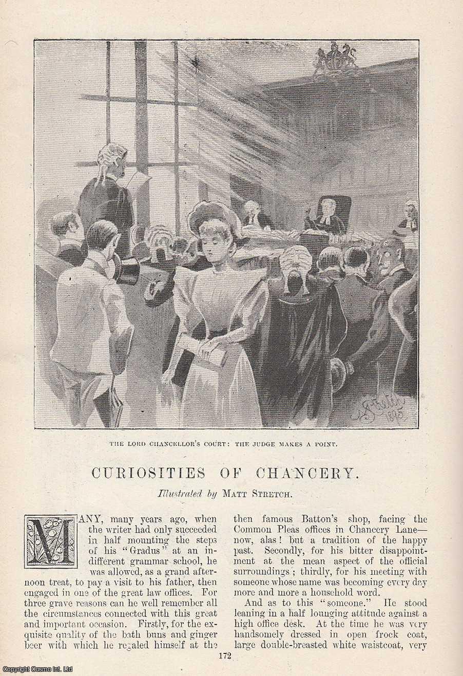 No Author Stated - Charles Dickens ; Thackeray ; The Welsh Druid ; The Old Style of Family Solicitor : Curiosities of Chancery. Illustrated by Matt Stretch. An original article from the Windsor Magazine, 1895.