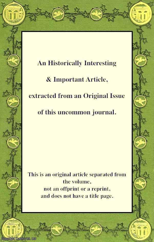 O.G.S. Crawford - Men, Machines and History. An original article from the Antiquity journal, 1949.