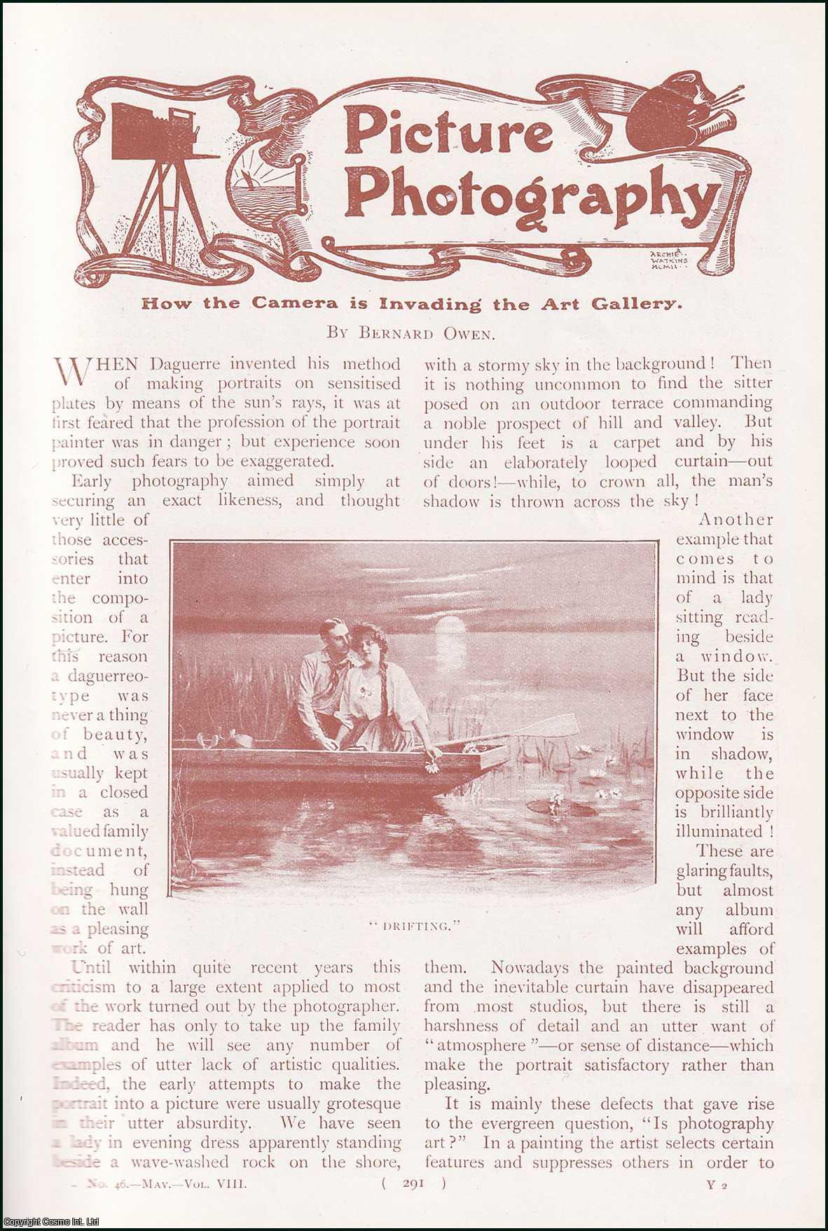 Bernard Owen - Picture Photography : how the Camera is Invading the Art Gallery. An uncommon original article from the Harmsworth London Magazine, 1902.