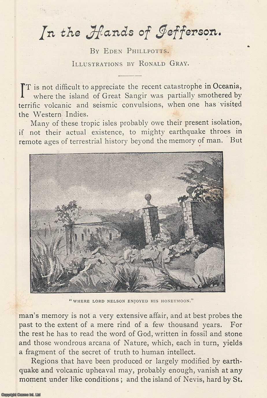 PHILLPOTTS, EDEN - In The Hands of Jefferson. A rare original article from the Idler Magazine, 1893.