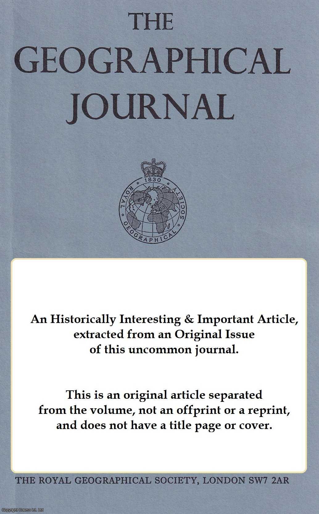 --- - Cook's Voyage in The Resolution and Adventure. An original article from the Geographical Journal, 1962.