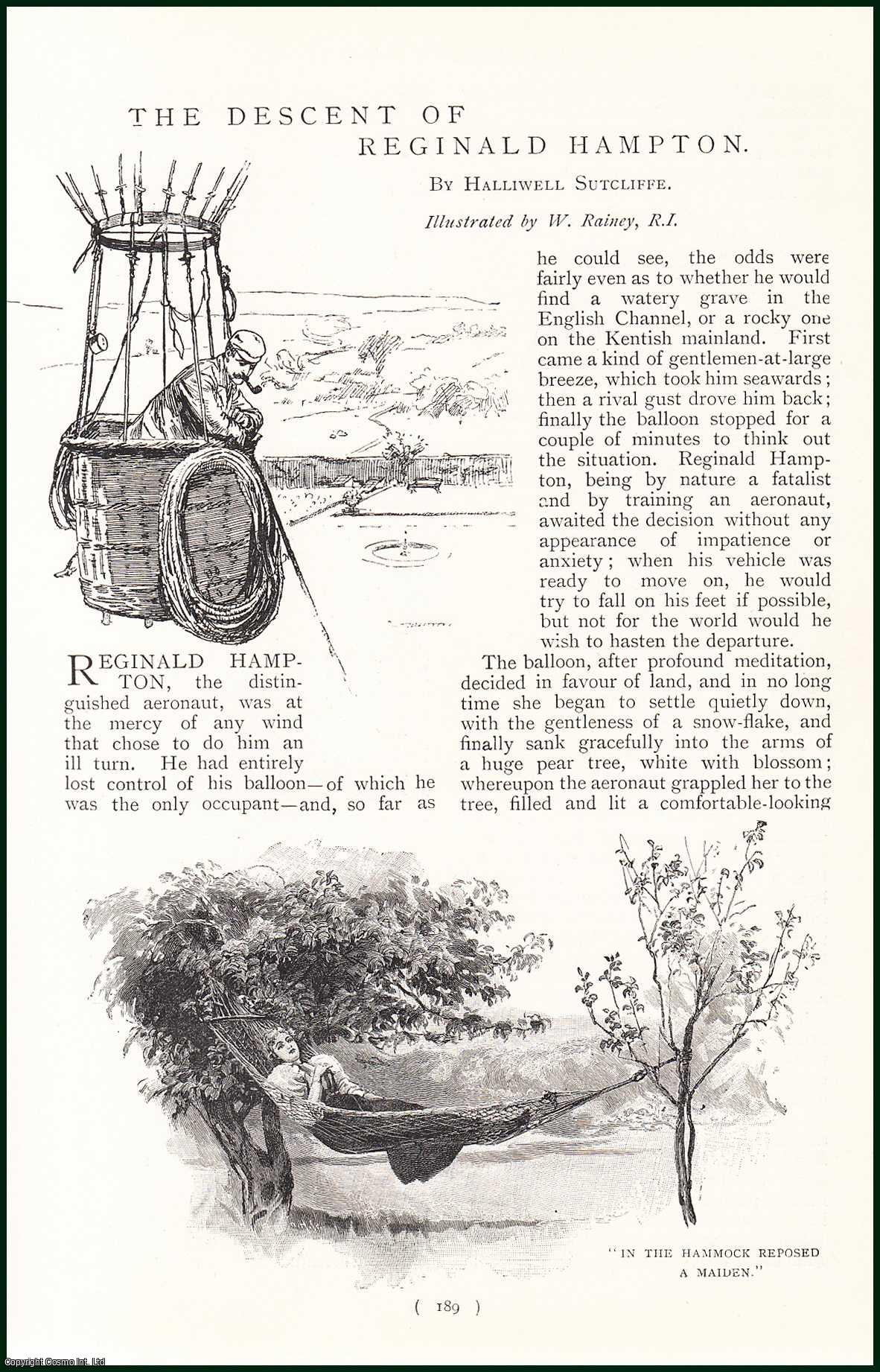 SUTCLIFFE, HALLIWELL - [Ballooning Adventure] The Descent of Reginald Hampton. A rare original article from the Harmsworth London Magazine, 1898-99.