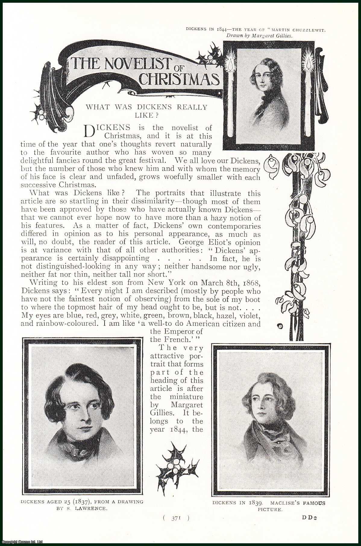 ---, --- - What Was Dikens Really Like? The Novelist of Christmas. A rare original article from the Harmsworth London Magazine, 1900.