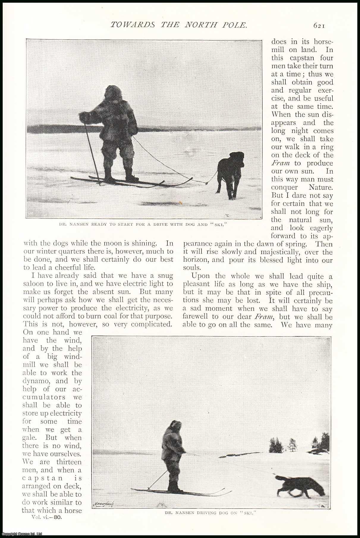 NANSEN, DR. FRIDTJOF - Towards The North Pole. An original article from The Strand Magazine, 1893.
