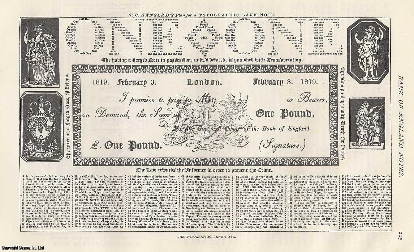 GUERDON, GILBERT - Bank of England Notes. An original article from The Strand Magazine, 1894.