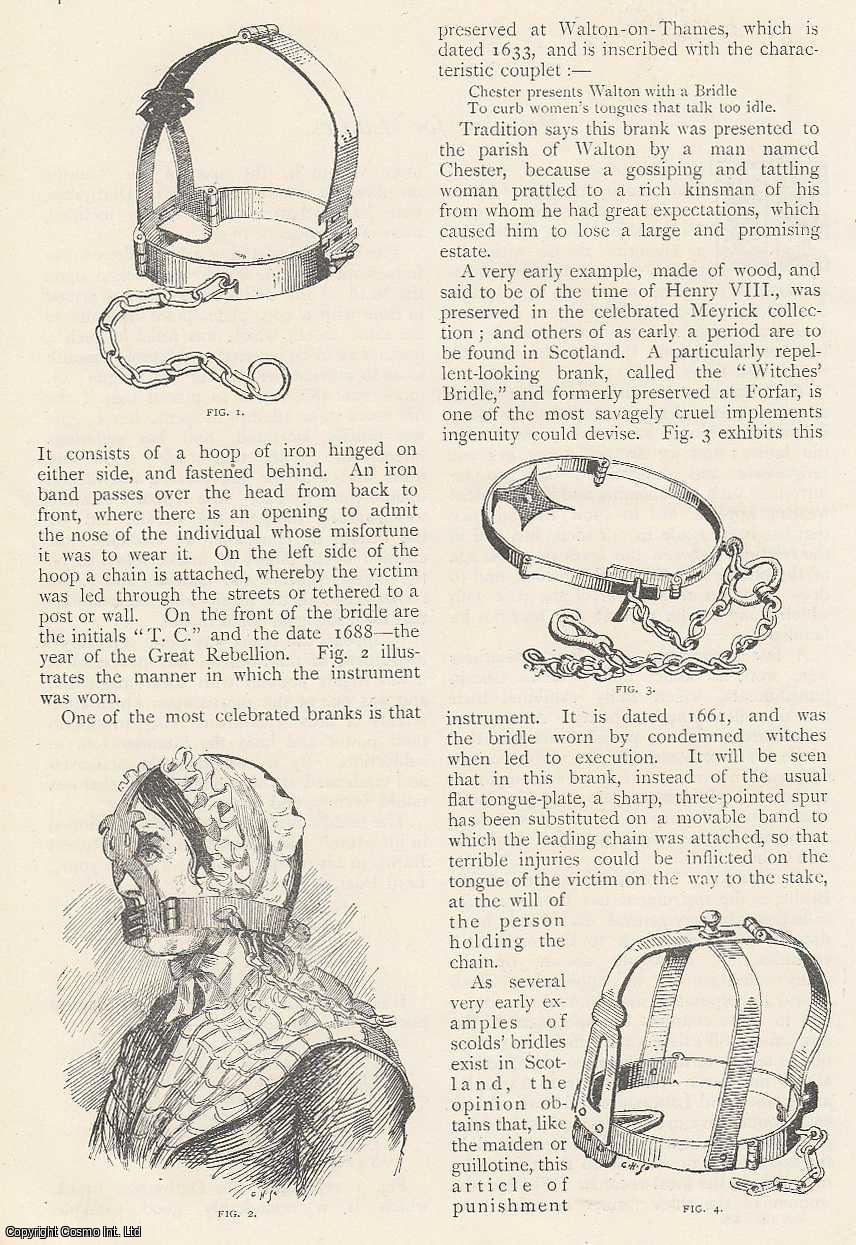 --- - Muzzles for Ladies. Scold's bridles, etc. An original article from The Strand Magazine, 1894.