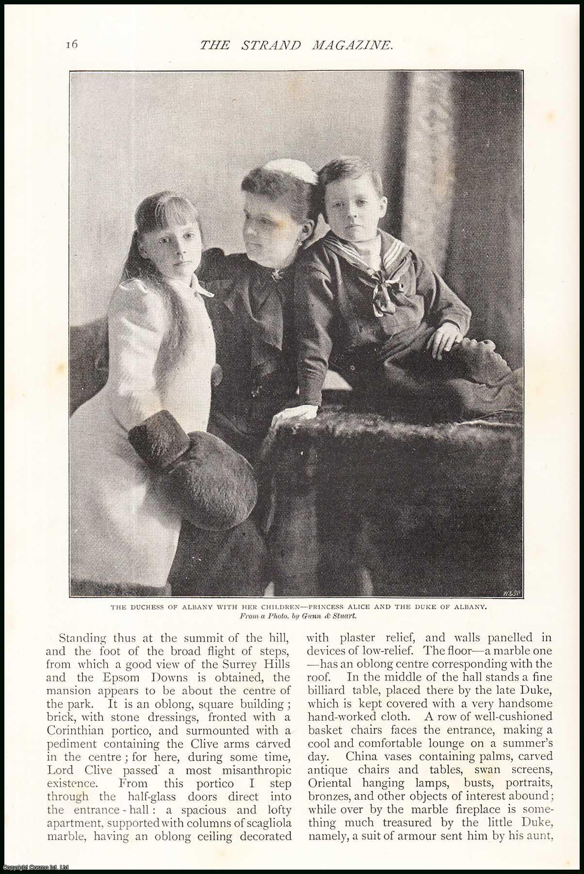 SPENCER-WARREN, MARY - H. R. H. The Duchess of Albany. An original article from The Strand Magazine, 1895.