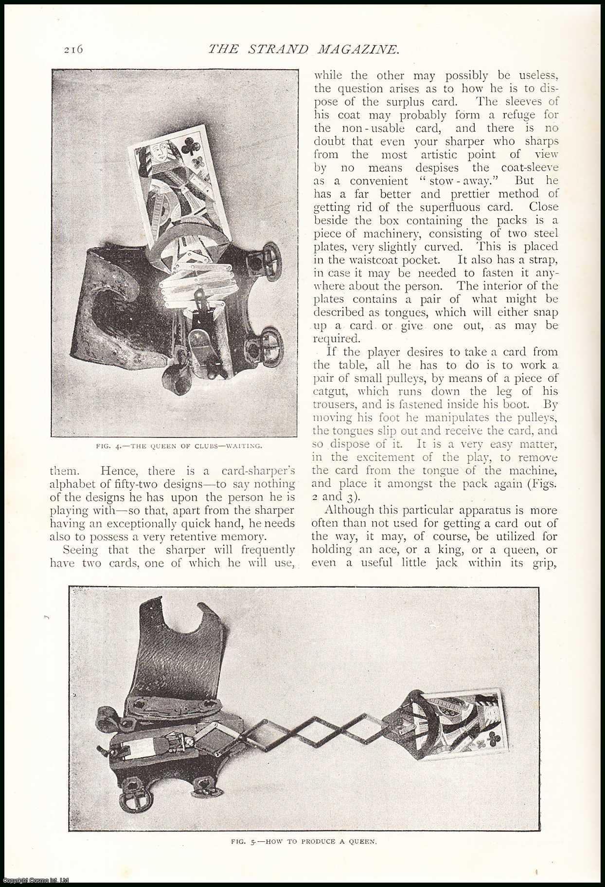 Harry How - Card-Sharpers and their Work. An uncommon original article from The Strand Magazine, 1895.