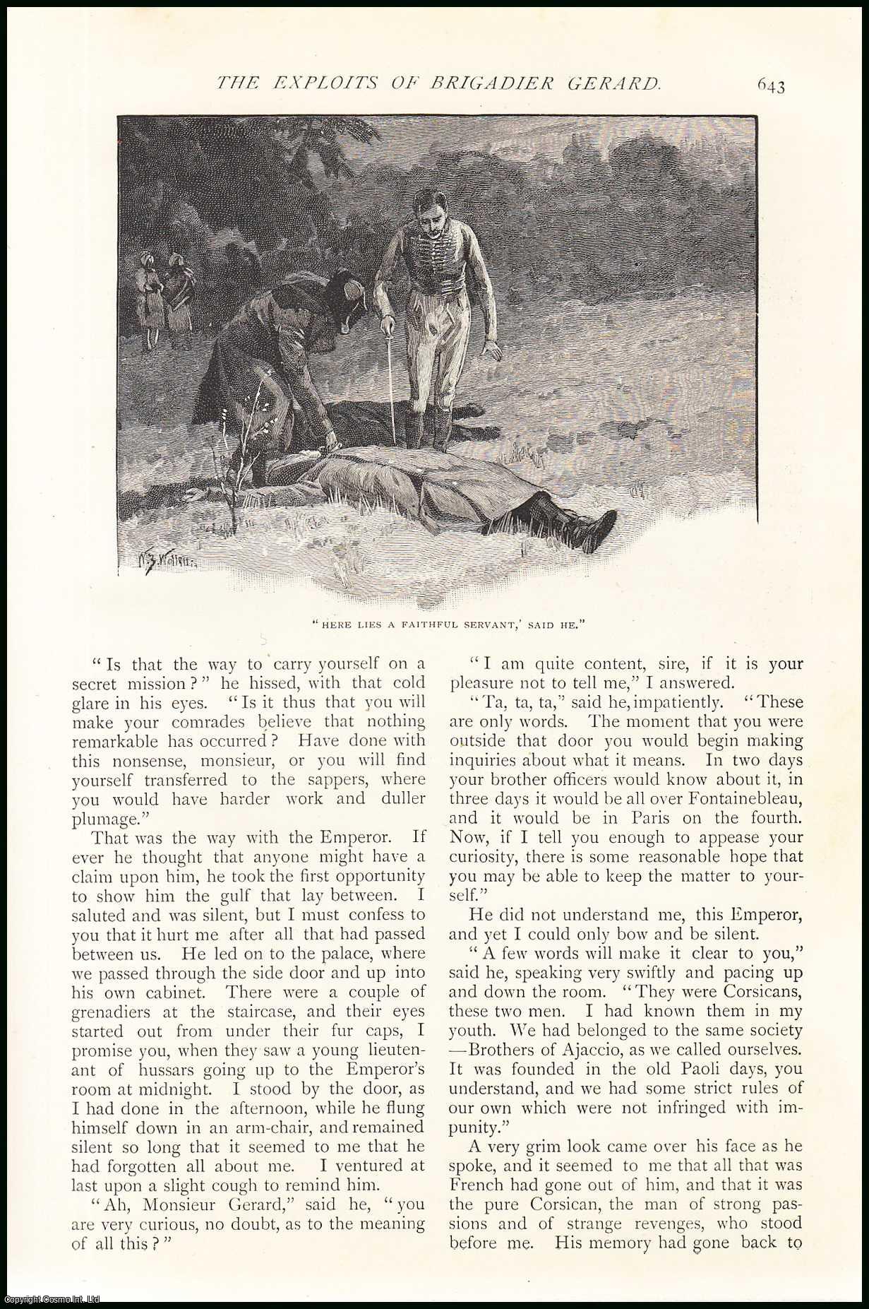 Arthur Conan Doyle - How The Brigadier Slew The Brothers of Ajaccio, by A. Conan Doyle : The Exploits of Brigadier Gerard. An uncommon original article from The Strand Magazine, 1895.
