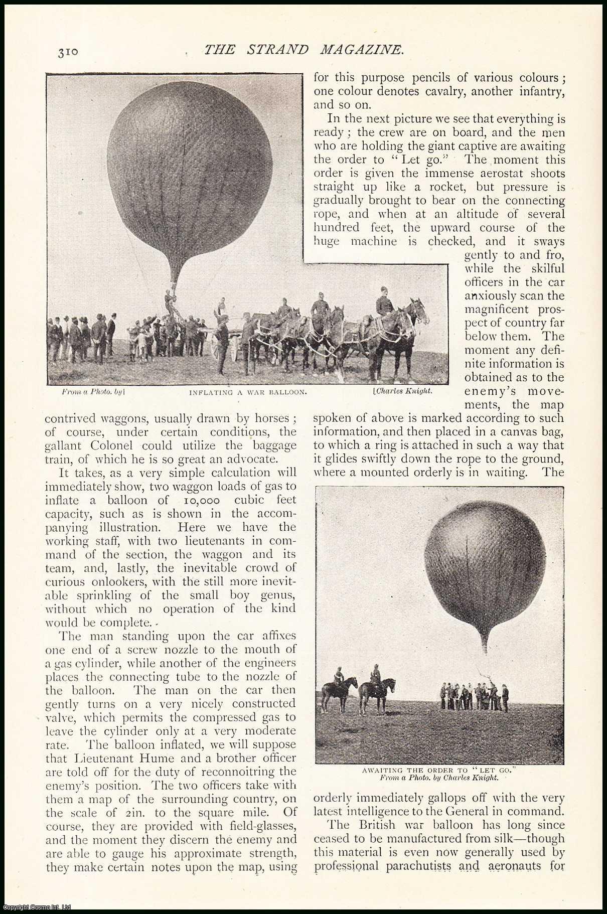 KNIGHT, CHARLES - War-Ballooning. Illustrated with photographs.