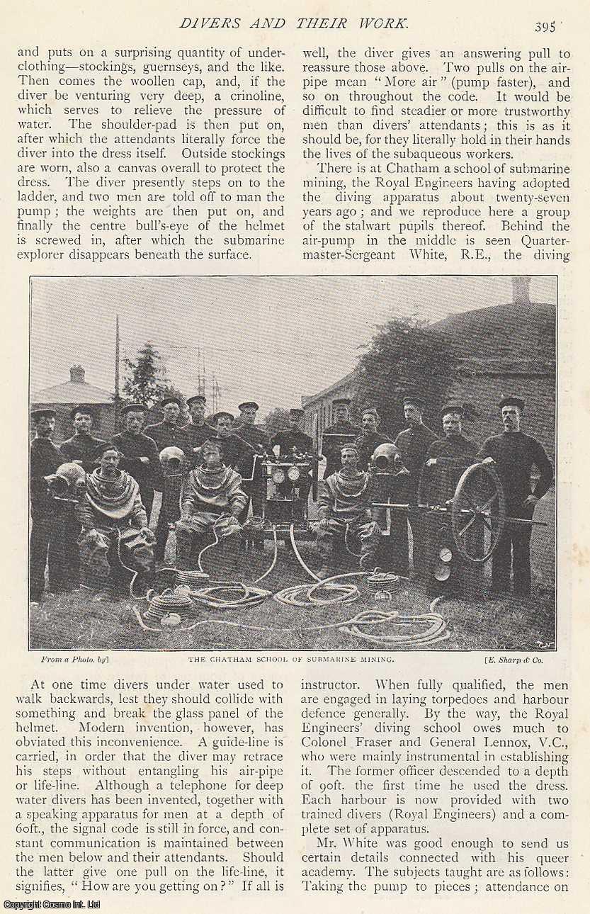 Framley Steelcroft - Divers and Their Work. An uncommon original article from The Strand Magazine, 1895.