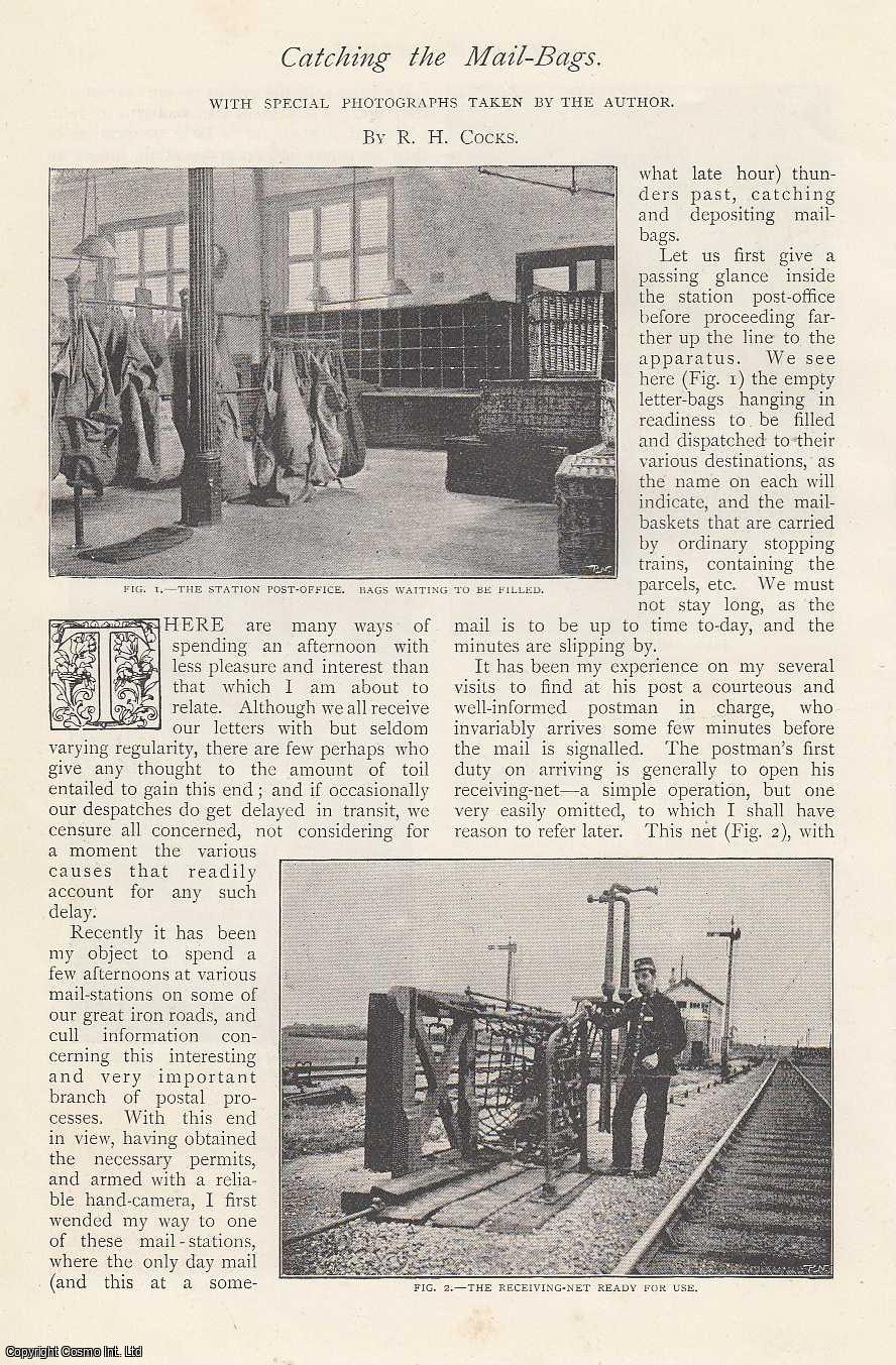R.H. Cocks - Catching The Mail Bags : postal processes. An uncommon original article from The Strand Magazine, 1895.
