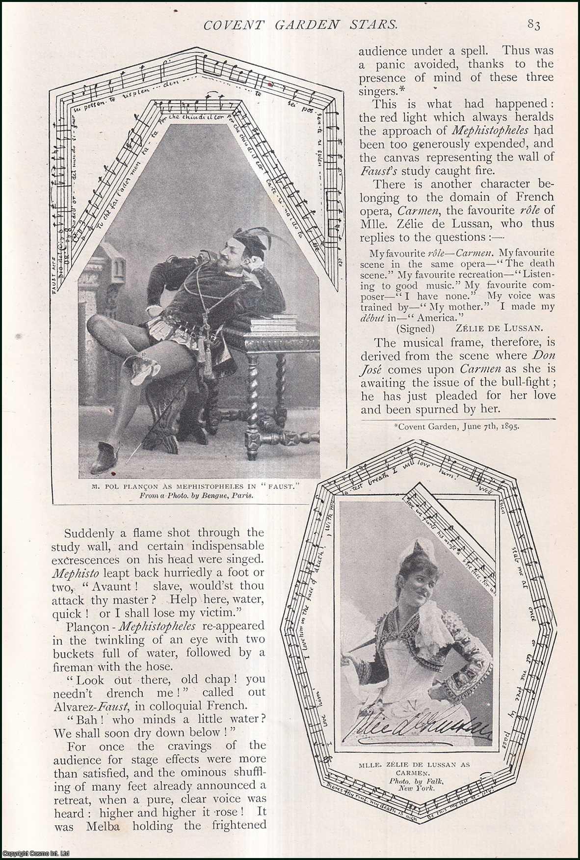 SCHLESINGER, KATHLEEN - Covent Garden Stars in Their Favourite Roles.