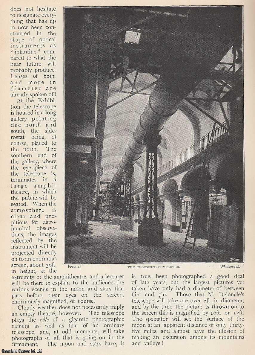 Strand Magazine - How The Great Paris Telescope was Built by M. Gautier. An uncommon original article from The Strand Magazine, 1900.