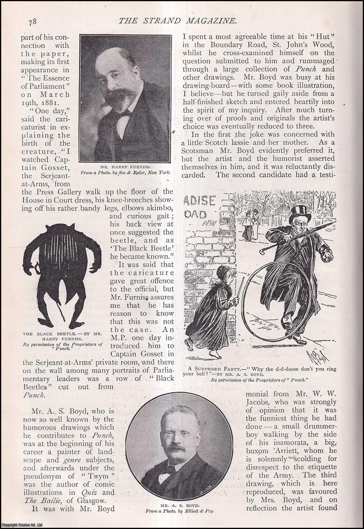 DOLMAN, FREDERICK - Our Graphic Humorists. Their Funniest Pictures as Chosen by Themselves. A rare original article from The Strand Magazine, 1902.